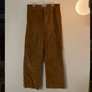 Everlane Wide Leg Pants in Tan